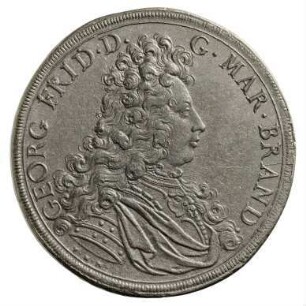 Münze, Doppeltaler, 1696