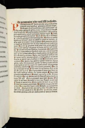 De pronomine vide textu Est declinadt.
