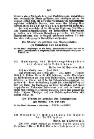 Festsetzung des Besoldungsdienstalters von Technischen Lehrerinnen : [F. Öffentliches Volksschulwesen]