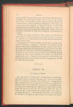 Capítulo IX. - El ángel y el diablo.