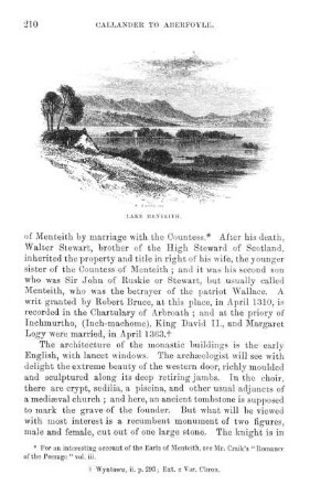 Lake Menteith.
