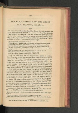 The Holy Writings of the Sikhs.