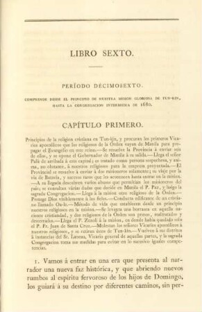 Libro sexto