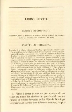 Libro sexto