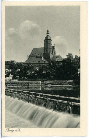 Penig. Kirche und Wehr