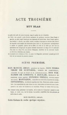 Acte troisième. Ruy Blas