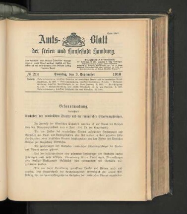 No. 214, 3. September 1916