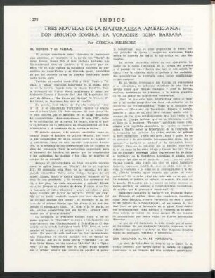 Tres novelas de la naturaleza americana : Don Segundo Sombra, La Vorágine, Doña Bárbara