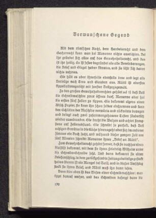 Verwunschene Gegend
