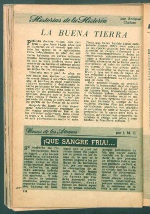 La buena tierra : Historias de la historia