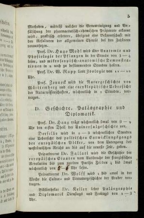5, D. Geschichte, Paläographie und Diplomatik