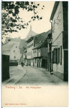 Freiberg. Am Mühlgraben