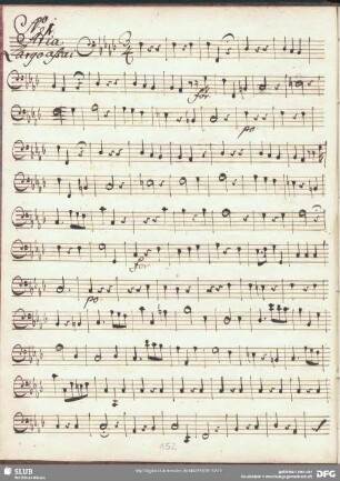 No. 1 Aria: Parto ma tu ben mio