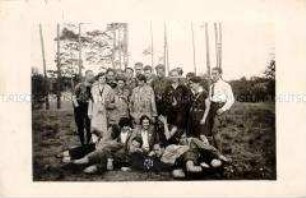 Gruppe des Kommunistischen Jugendverbandes Deutschlands (KJVD)
