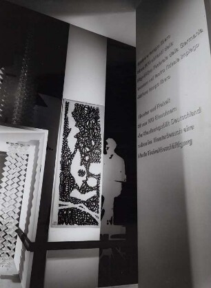 XIII. Triennale Mailand, Deutsche Abt., Gobelin von Elisabeth Kadow-Jäger
