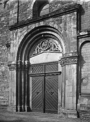 Andernach. Liebfrauenkirche. Portal (um 1200/1220) an der Südfassade