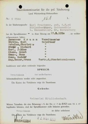 Trautmann, Karl