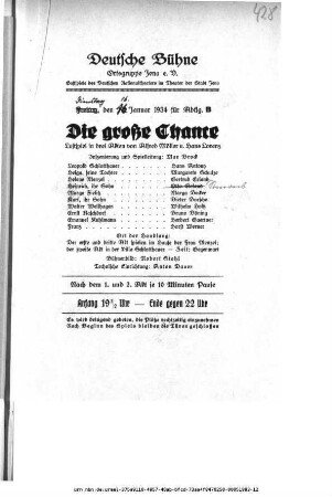 Die große Chance