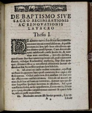 Thesis I. - LXX.