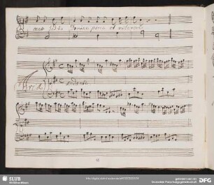 Aria: Gratiae donum dissipavi