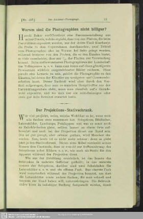 Warum sind die Photographin nicht billiger?