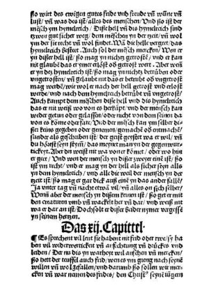 Das xii. Capittel