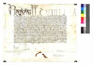 Papst Alexander VI. erteilt dem Karmeliterorden zu Heilbronn einen Ablass.