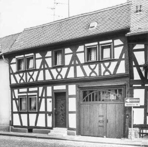 Fachwerkwohnhaus; Seligenstadt, Steinheimer Straße 19