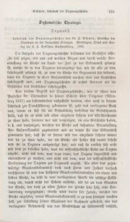 155-159 Systematische Theologie