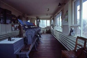 Goldshöfe Stw1 Einheitsbauart Hebelbank Weichenhebel