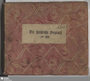 Il matrimonio segreto - Mus.3556-F-18,1 : V (6), orch