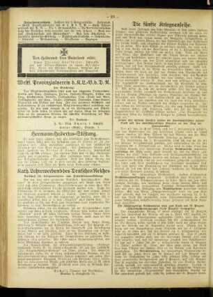 Westf. Provinzialverein d. K. L.-V. d. D. R.