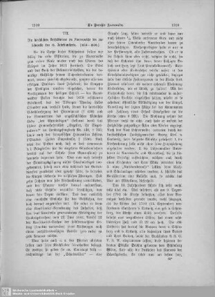 VII. Die kirchlichen Verhältnisse zu Auerswalde bis zur Schwelle des 19. Jahrhunderts (1650 - 1800)
