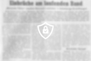 Einbrüche am laufenden Band