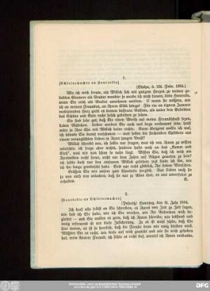 1. [Schleiermacher an Henriette.]