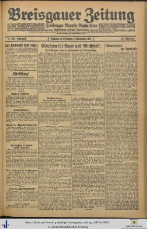 Nr. 254-278 (November 1927)