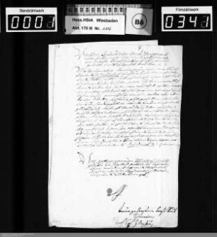 Neujahrsschreiben 1682