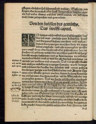 Von den zufellen des gemüths. Das zwelfft capitel.