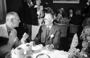 1978 Medizin 26. Juni bis 30. Juni; Bayrisches Frühstück 27.8.78: Graf Lennart Bernadotte, Ulf v. Euler
