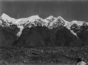 Moräne : Vermutlich eine Moräne nahe eines Gletschers im Tian Shan Hochgebirge