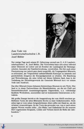 Nachrufe, Glückwünsche, Jahres-, Arbeitskreis und Mitgliederberichte
