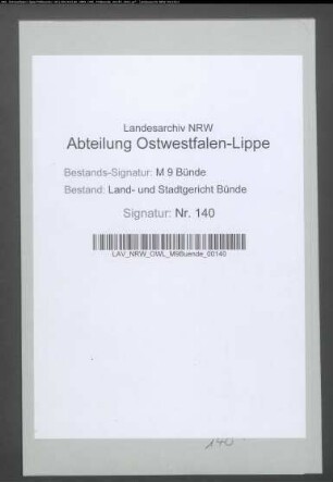 Erblasser: Nolte, Anne Marie Elisabeth: