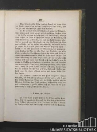 §. 3. Gewächshäuser.