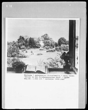 Blick in den Holzhausenschen Park