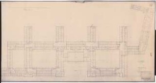 Reichsluftfahrtministerium, Berlin: Grundriss 1:200 (2. OG)