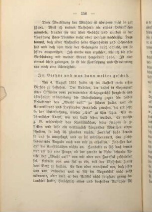 Im Verhör und was dann weiter geschah.