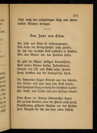 215-217, Das Jahr von Eisen von Inge Karsten