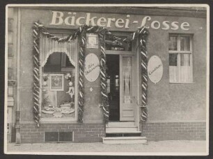 Ansichtskarte „Bäckerei Losse“, Teltower Straße 55