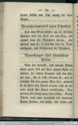 Verwahrungsmittel gegen Blindheit