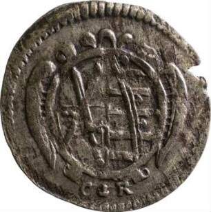 Münze, Pfennig, 1677